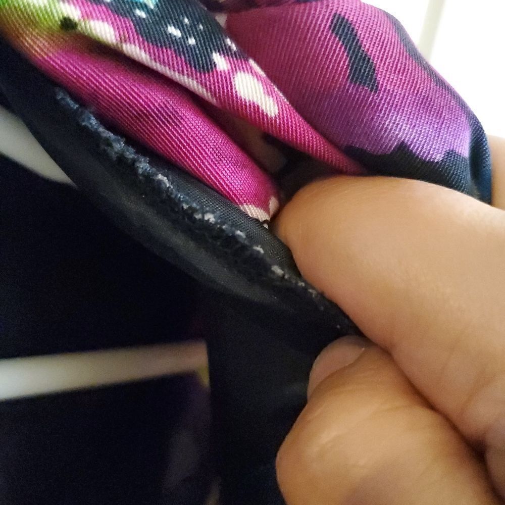 Notations Floral Blazer Medium Colorful Statement Jacket - Picture 4 of 10